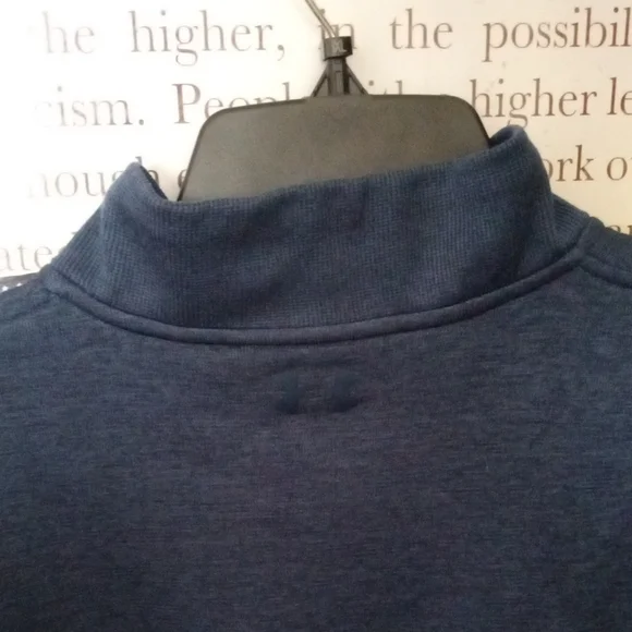 Blue Under Armour 1/4 Zip Pullover Sz. XL - Picture 3 of 5